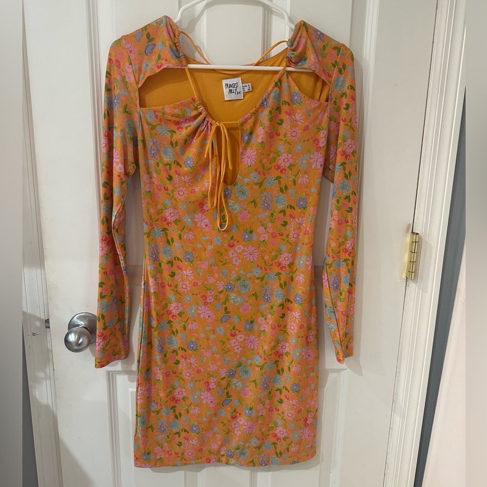 Princess Polly Juliette Mini Dress Orange